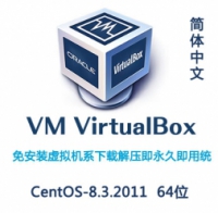VirtualBox系统包：CentOS-8.3.2011 64位 解压即用
